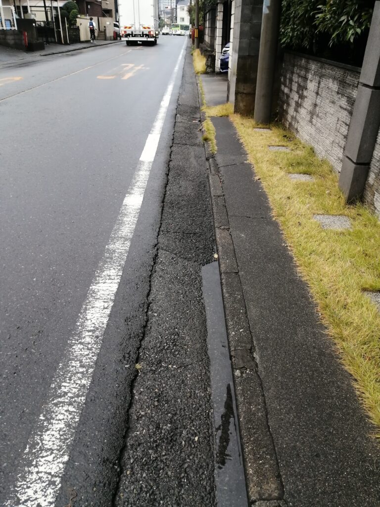 埼玉の狭い道（昼）